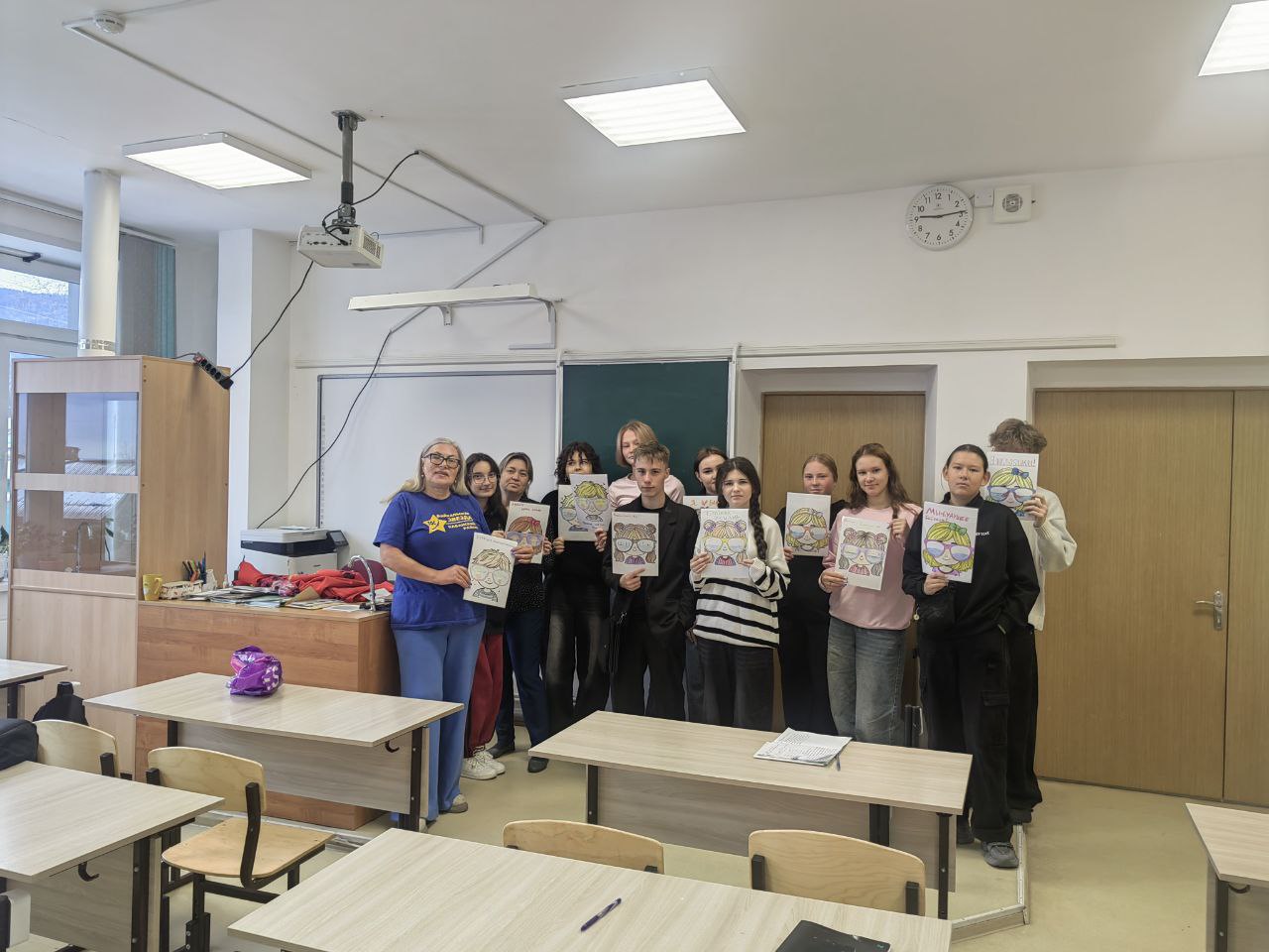 Сегодня в рамках деятельности Добро.центра мы посетили Клюевскую СОШ.
