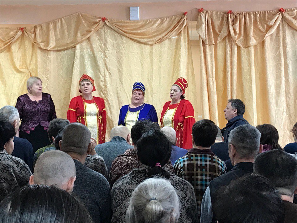 Концерт от получателей социальных услуг 